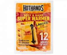 HotHands Super Body Warmer 13 x 9.5cm

HotHands warmers are single use heat packs, providing instant warmth for your hands and feet. They are ideal for keeping your body warm when you're out and about and the temperature is cold. HotHands Super Warmers provide up to 12 hours warmth.

https://aussie.markets/health-and-beauty/other-health-care/first-aid/dermal-therapy-fungistop-antifungal-cream-15g-clone/