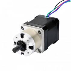 A geared stepper motor is a motor that combines a stepper motor and a gear reducer. It consists of three parts: the motor body, the reducer, and the encoder. The reducer reduces the speed and increases the torque, while the encoder is used to feedback the rotation of the motor. The working principle of the geared stepper motor involves two aspects: the motor body and the reducer. The motor body uses the magnetic field to achieve rotation, and the magnetic field between the stator and the rotor causes the rotor to rotate around the stator