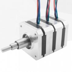 Hybrid stepper motors also called HB stepping motor, combine the features of variable reluctance stepper motor and permanent magnet step motor. It controls the angle movement by controlling the impulse imput, so that it could realize an accurate positioning. They are widely used in so many machines that used every day personally or commercially