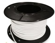 Our tin coated copper electrical cable/wiring has been manufactured to resist and reduce corrosion found over time in standard copper wiring. The wires are double insulated in a red and black sheath with an external white sheath to protect the internal wiring. Easy to use and work with for installations.