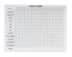 VC Magnetic Glass Year Planner

Stylish aluminium frame with rounded corners and hangers supplied. Permanent graphics never rub off – & days a week .. The surface is magnetic and the monthly planner that is perpetual .. so it can be re-used every month for specific activities.

Features
Dry Wipe Surface
Magnetic Receptive
Dimension – 1200 x 900mm
Warranty of 3 to 12 years