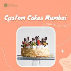 Order delicious custom cakes in Mumbai for birthdays, weddings, and special occasions. Choose from a variety of flavors, themes, and designs. Delivery available across Mumbai.

