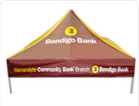 Promotional Tents that Capture Attention

Make your brand shine in any outdoor event with striking and effective promotional tents. At Instant Shade, we specialise in combining sleek design with functional practicality to create tents that leave a bold impression.

 

Our custom options allow you to showcase your logo, vibrant graphics or eye-catching colours with precision:



Polyester canopies with full-colour, UV-resistant digital printing.
Lightweight materials that are water-repellent and fire-retardant for any weather.
Multiple sizes to match your space and branding goals.
 

For timeless outdoor visibility, choose promotional tents crafted with high-quality finishes and strong attention to durability. Speak with our design experts to explore your options. Call us on 1800 08 33 00 today and create a tent that puts your brand front and centre!