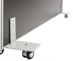 RL Rapid Screen Freestanding Foot Per Pair

Dimension: 170H x 520D x 50W
4 x Castors
2 x Metal Feet
Colour: Silver