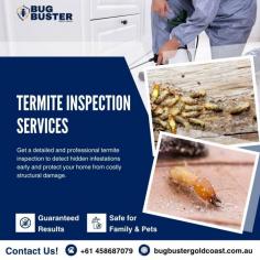 Ensure your home stays safe and damage-free with our expert Termite Inspection Service. Our licensed technicians conduct a thorough inspection of your property, identifying hidden termite activity, moisture issues, and potential entry points. Using advanced detection tools, we deliver accurate reports and recommend the best treatment options to protect your home. Whether you’re buying a new property or maintaining your current one, our termite inspection service helps prevent costly repairs and ensures long-term safety. Book your inspection today for fast, reliable, and affordable termite protection!