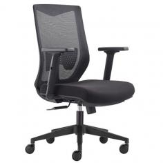 ST Gibbs Mesh Back Task Chair
Adjustable seat height
Adjustable seat and back angle
Adjustable weight tension
Adjustable arms
Lumbar support
Butterfly mechanism
600mm black nylon 5 star base
Minor assembly required
Suitable for indoor use only
4 year warranty
Weight limit is 120kg