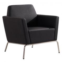 ST Jaden PU Leather Upholstered Single Seater Lounge
Frame Type – Stainless steel frame
Material Type – High density foam
Suitable for indoor use only
Optional 1 or 2 seater
Solid timber inner frame
Upholstered in Commercial Black PU
Layout Type – Minor assembly required
Structural Warranty – 5 years
Weight Limit – 130kg