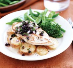 Lemon chicken with currant dressing | Australian Healthy Food Guide