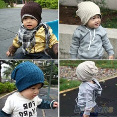 5 Colors  Baby Kids Infant Toddler Beanie Hat Warm Winter Boys Girls Cap Children Accessories	-in Hats & Caps from Apparel & Accessories on Aliexpress.com