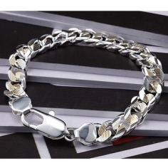 Men's jewelry / 925 silver fashion bracelet about 8inch, free shipping,factory price, 925 silver bracelet jewelry MB2-in Special Store from Jewelry on Aliexpress.com