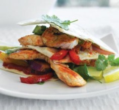 Chicken fajita stacks | Australian Healthy Food Guide