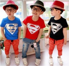 Hot Sale!Wholesales!Children Kids Clothing Tees,Cool Superman Baby Boys T Shirts For Summer,Children Outwear Baby T shirt-in Tees from Apparel & Accessories on Aliexpress.com