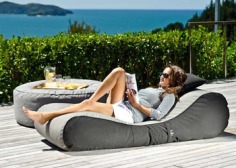 Bean Bag bed cover Out door bean bag cover only Free shipping-in Living Room Chairs from Furniture on Aliexpress.com