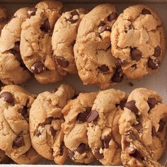 Flourless Peanut Butter-Chocolate Chip Cookies