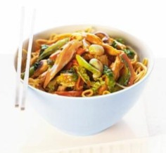 Super-tasty chicken noodle stir-fry | Australian Healthy Food Guide