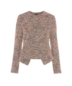 Speckled Boucle Peplum Jacket by Cue