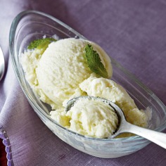 Fresh Mint Ice Cream < 100 Healthy Dessert Ideas - Cooking Light