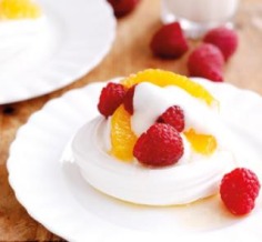 Raspberry and orange meringues | Australian Healthy Food Guide