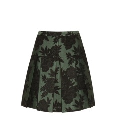 Flocked Rose Skirt by Cue