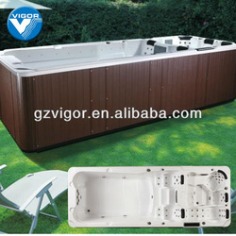 Luxury 6 Meter European Style Large Outdoor Swim Spa - Buy Swim Spa,Outdoor Swim Spa,Large Swim Spa Product on Alibaba.com