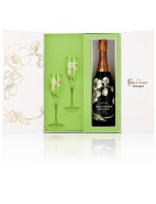 Belle Époque Brut and Two Flute Gift Set | David Jones