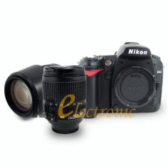  Nikon D90 DSLR Digital Camera With 18 105mm 70 300mm G Twin Lens | eBay