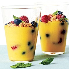 Lemon Curd with Berries < 100 Healthy Dessert Ideas - Cooking Light
