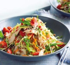 Sweet chilli chicken and noodle salad | Australian Healthy Food Guide