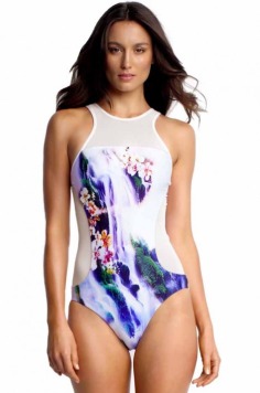 Isola Picture This High Neck One Piece