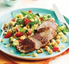 Grilled chicken with fresh summer salad | Australian Healthy Food Guide