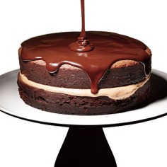 Triple-Chocolate Cake < 100 Healthy Dessert Ideas - Cooking Light