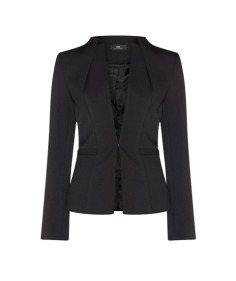 Twill Collarless Jacket by Cue