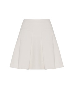 Tech Stretch Pleat Skirt by Cue