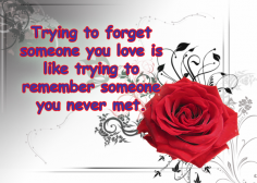 Forget SomeOne