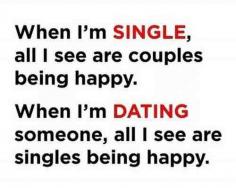Single funny quotes