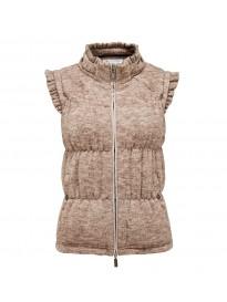 Erin ruched gilet.