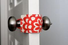 Door Jammer: Allows you to open and close baby's door without making a sound. Keeps little ones from shutting themselves in the room. (This would be a great gift for new moms.) Fantastic
