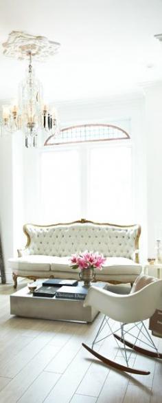 glam mix of modern and vintage
