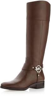 Love these adorable dark brown leather riding boots for fall, winter and spring 2013 - 2014! Ankle buckle and strap! Wear with blue or black leggings, jeans, pants, skirt, dress ♥ Get this look at @SPARKTREND for $21, click the image to see! #boots #shoes #womens #fashion