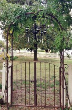 Solar light outdoor chandelier