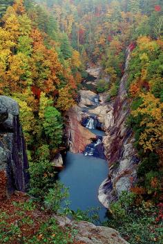 Tallulah Gorge in Georgia.