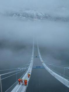 The Norway Sky Bridge - AWESOME!