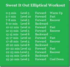 Elliptical Workout. More or less same as other one