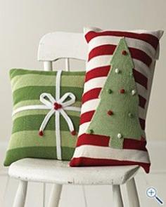 Cute pillows and easy to make.