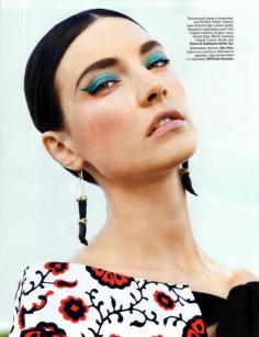 Jacquelyn Jablonski by Greg Lotus for Vogue Russia.