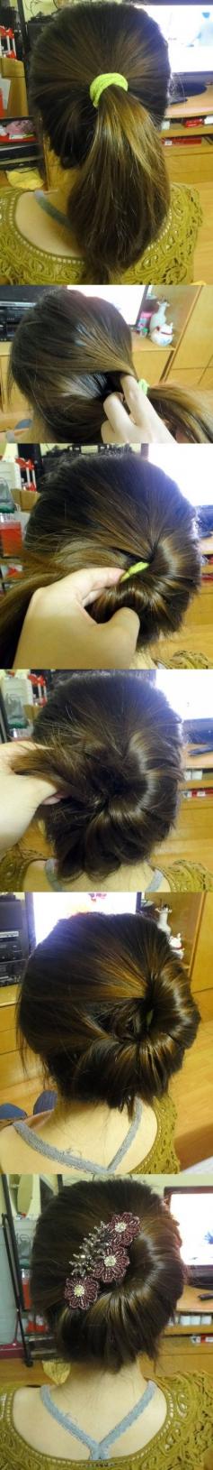 Easy French twist