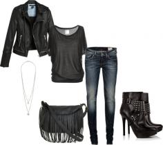 "Casual Rocker" by julie-marie-hansen on Polyvore