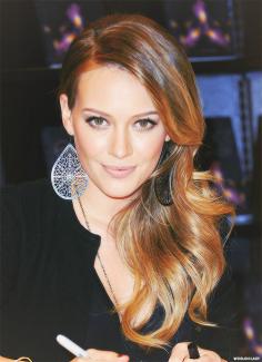 Hilary Duff - love her hair color!