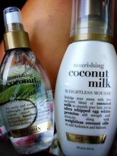 For long hair, this keeps split ends at bay | so true! These are my favorite hair product and they smell SO good