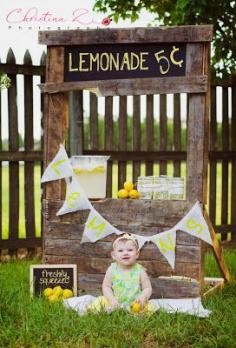 Ideas for a Lemonade Stand Photo Shoot {Made by a Princess Parties in Style}